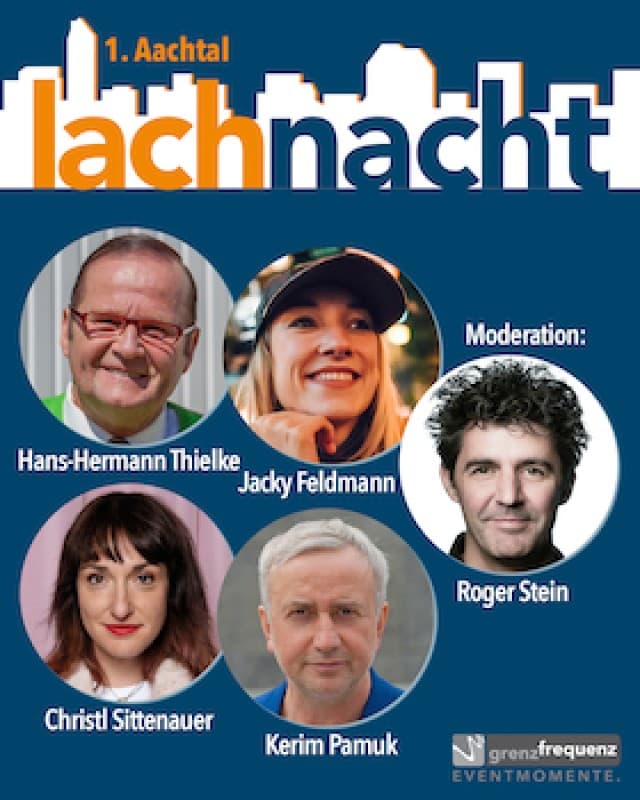 1st Aachtal Laughter Night - Roger Stein, Hans-Hermann Thielke, Jacky Feldmann, Christl Sittenauer, Kerim Pamuk — photo 1