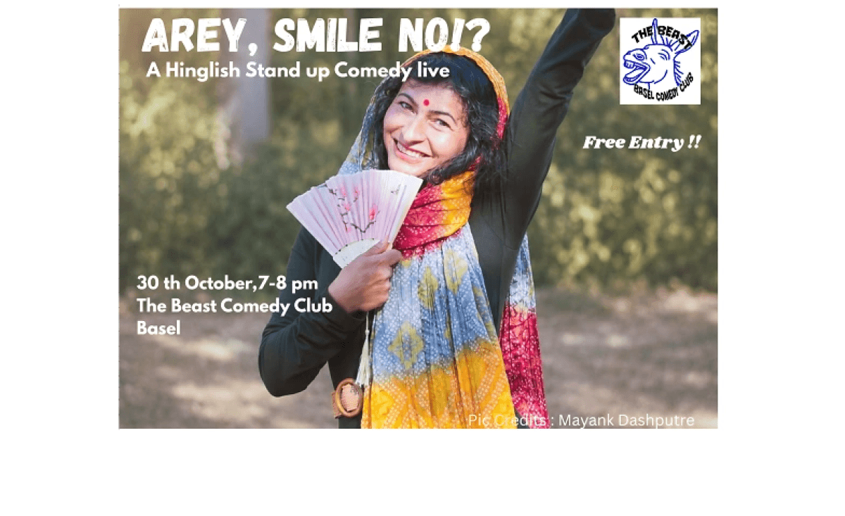 Arey , Smile No !? Hinglish Stand-up — photo 1