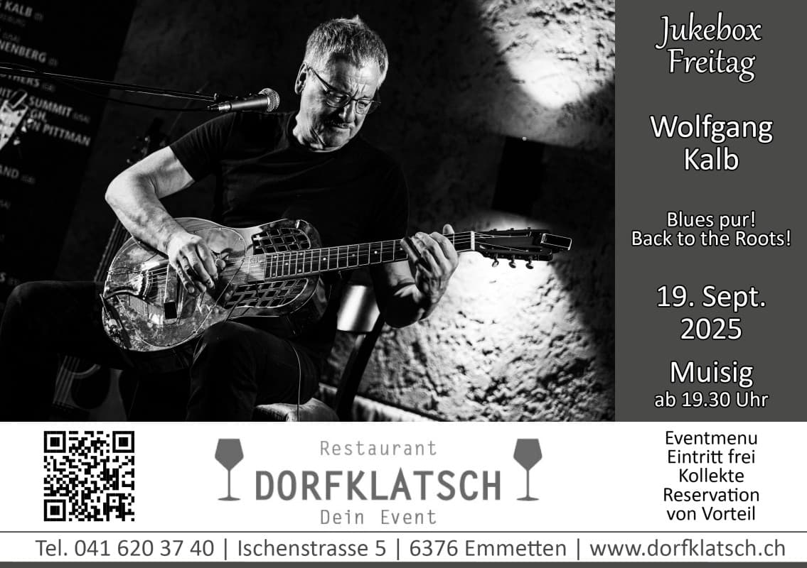 Jukebox - Wolfgang Kalb - Friday, October 16, 2026 — photo 1