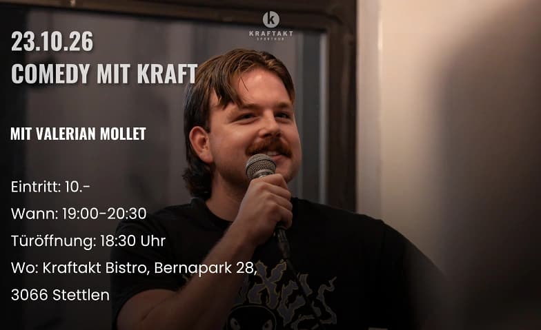 Comedy im Kraftakt - mit Valerian Mollet — photo 1