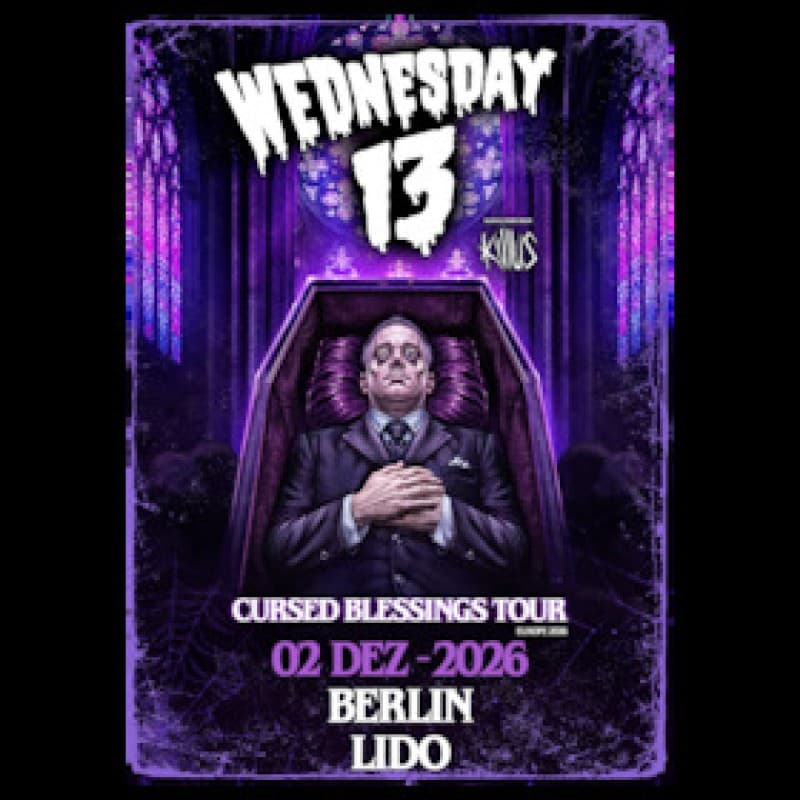Wednesday 13 - Cursed Blessings Tour — photo 1