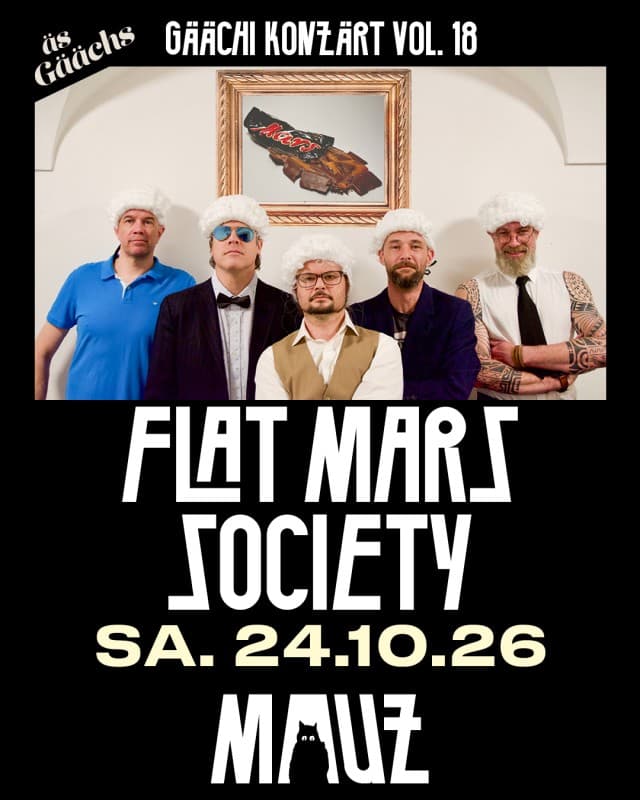 FLAT MARS SOCIETY AND FRIENDS - THE BIG SAUCE! GÄÄCH VOL. 18 — photo 1