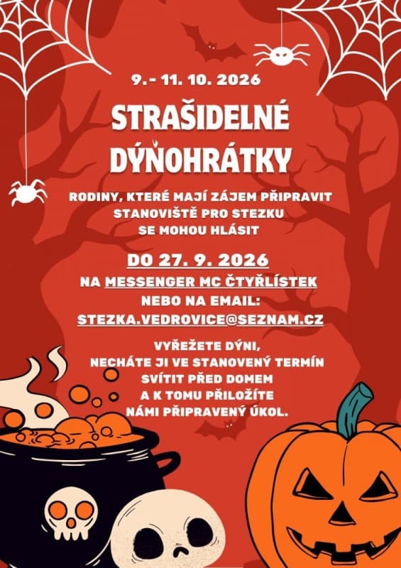 Strašidelné dýňohrátky ve Vedrovicích — photo 1