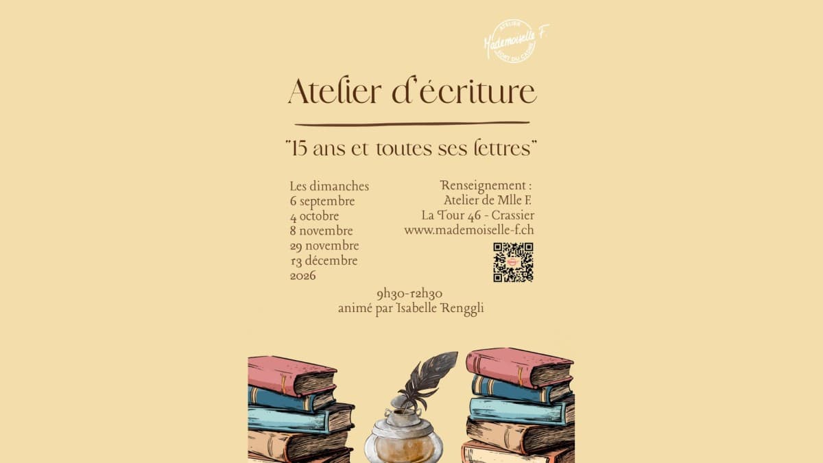 Atelier d'écriture — photo 1