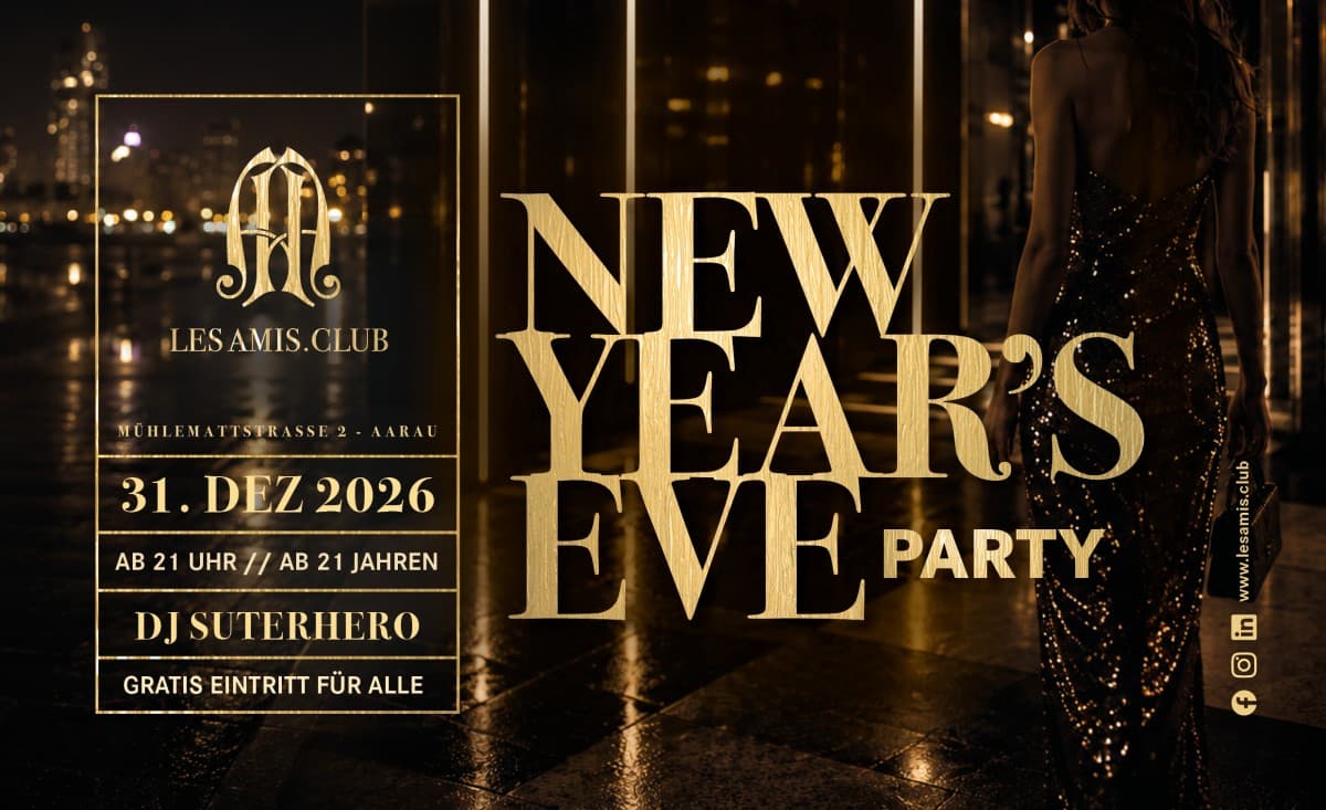 New Year's Eve For Everyone - Les Amis. Club Aarau — photo 1