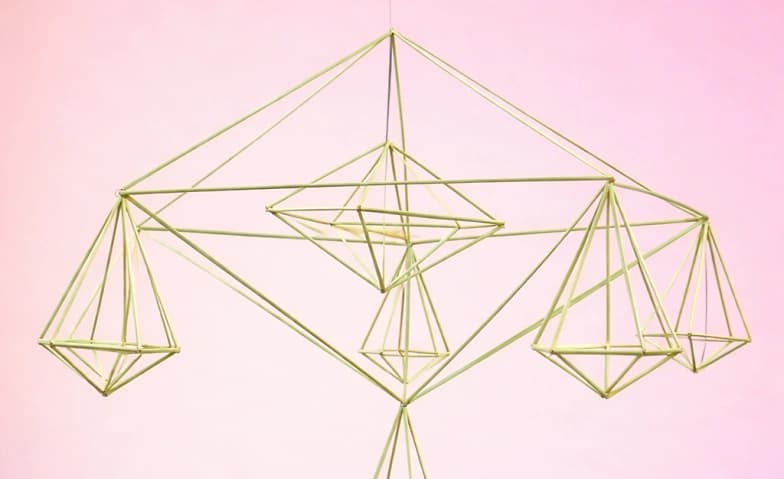 Himmeli Geometrical Elegance from Straw — photo 1