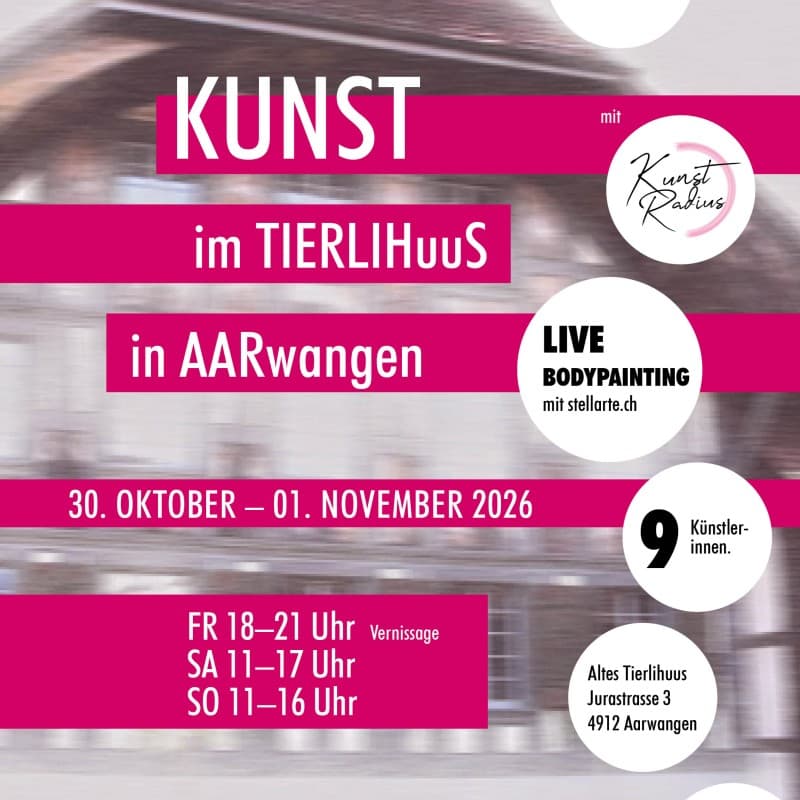 Kunst im Tierlihuus with KunstRadius and Live BodyArt — photo 1
