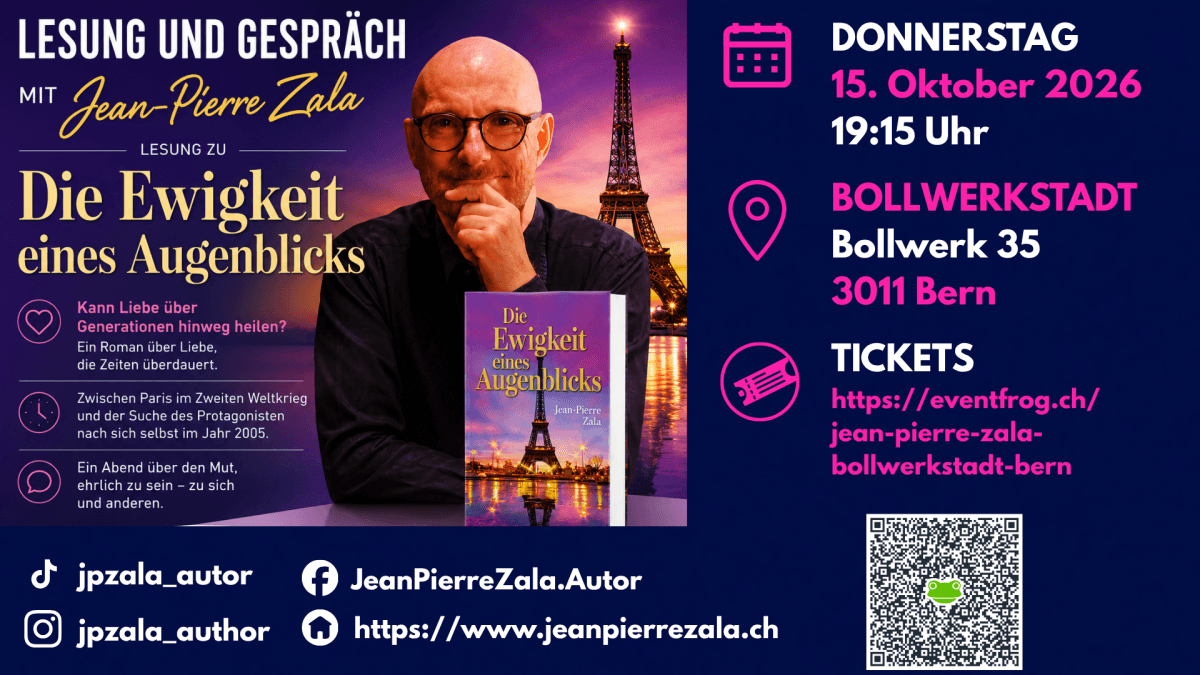 Reading / Discussion / Signing with Jean-Pierre Zala — photo 1