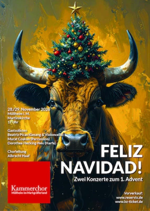 FELIZ NAVIDAD - Two Concerts for the 1st Advent 2026 — photo 1