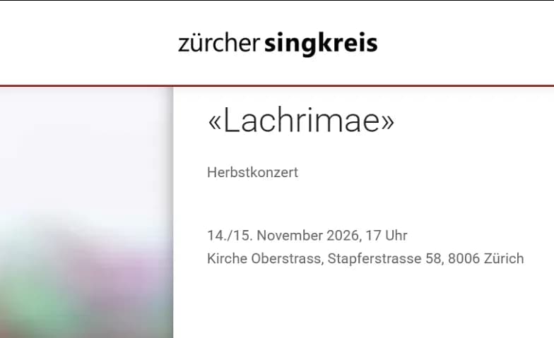 Lachrimae: 14. November Konzert — photo 1