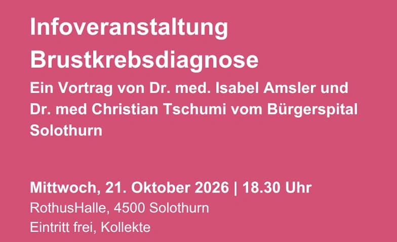 Infoveranstaltung Brustkrebsdiagnose — photo 1