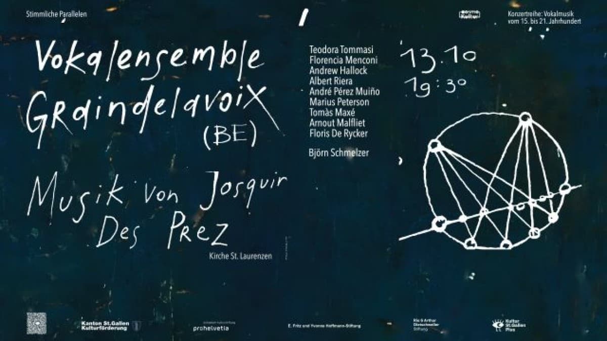 Vokalensemble Graindelavoix (BE) Josquin the Undead. Music by Josquin des Prez — photo 1