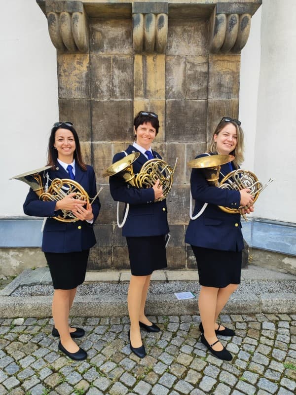 Koncert lesních rohů na zámku Kozel — photo 1