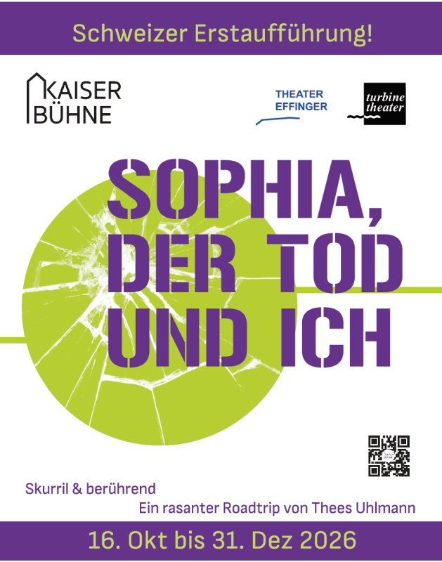 SOPHIA, the DEATH and ME - CH Premiere based on the novel by Thees Uhlmann — photo 1
