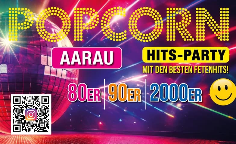 POPCORN HITS-PARTY AARAU — photo 1