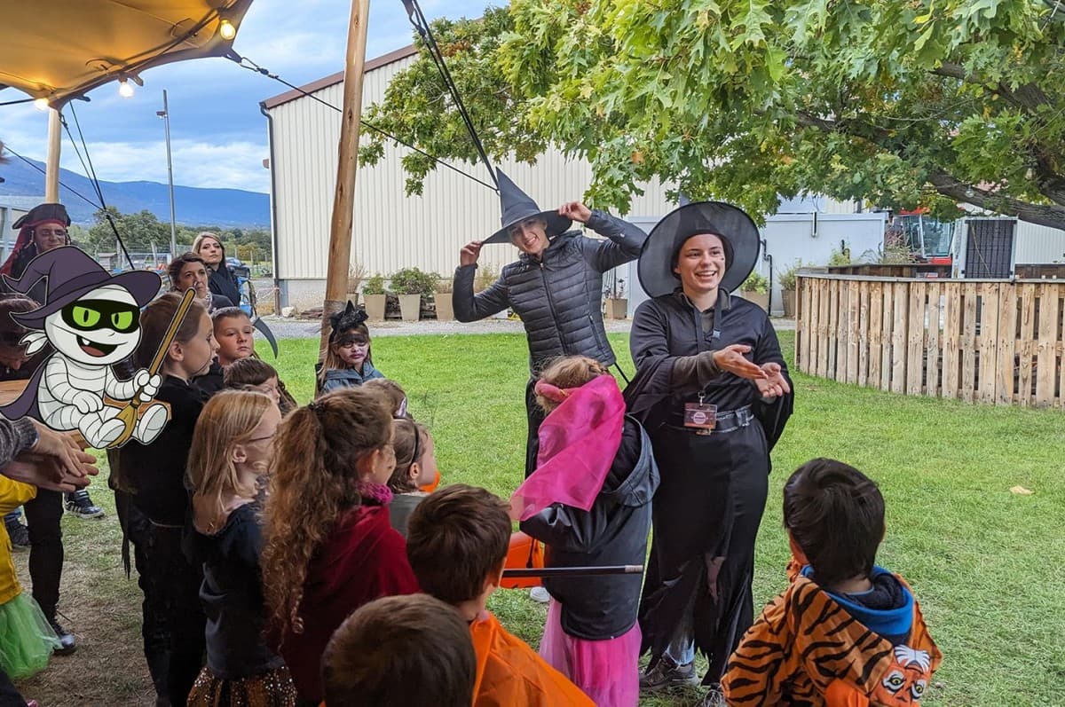 HALLOMANIA - Candy hunt with geese, creative workshop & wine tasting in Dardagny — photo 1