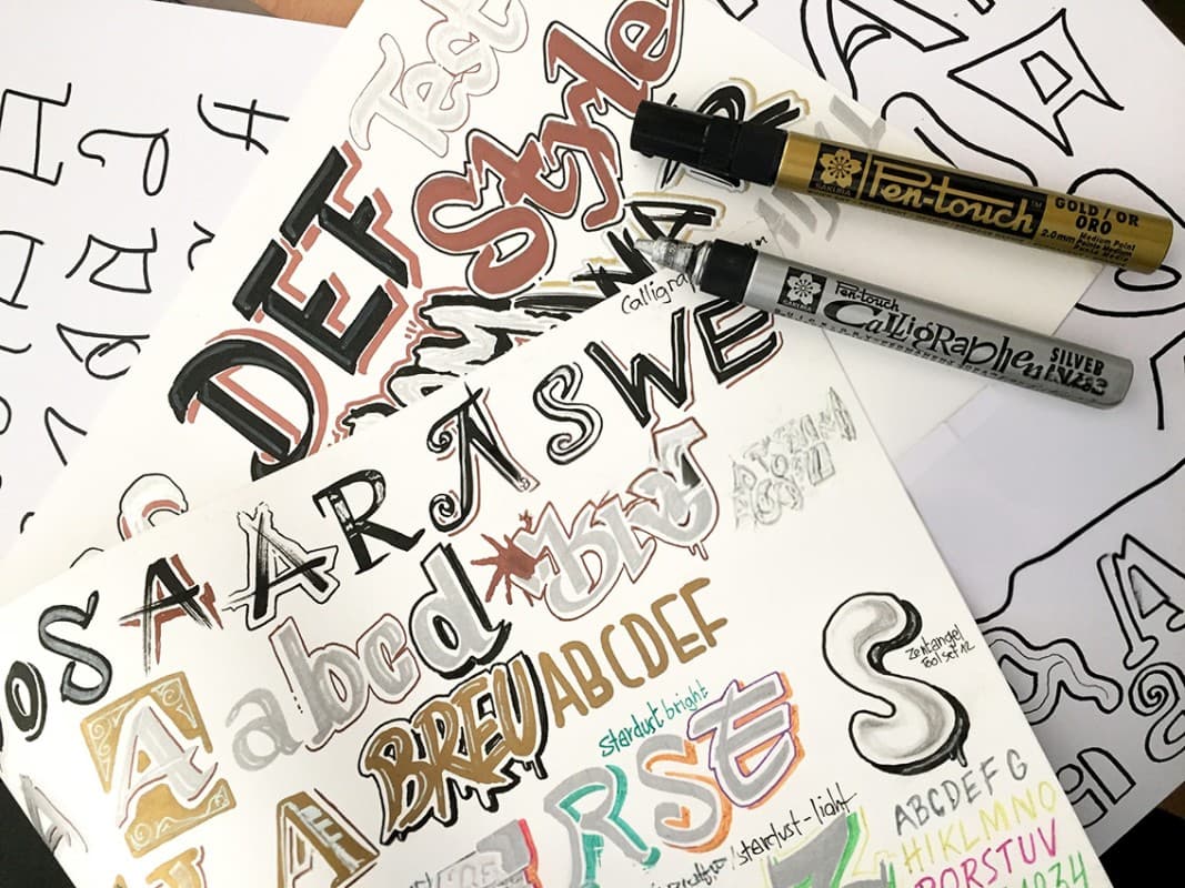 Handlettering – from Calligraphy to Graffiti — photo 1
