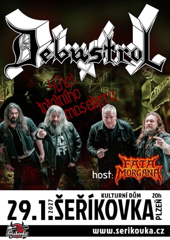 Debustrol - 40 Years of Total Massacre + Guest Fata Morgana — photo 1