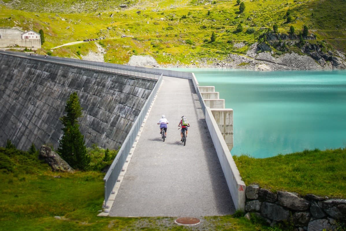 Visit to the Cleuson Dam — photo 1