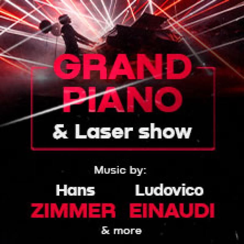 Grand Piano & Laser Show. Music by Zimmer and Einaudi — photo 1