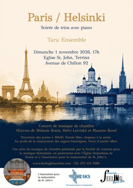 Paris/Helsinki. Evening with Piano Trios — photo 1