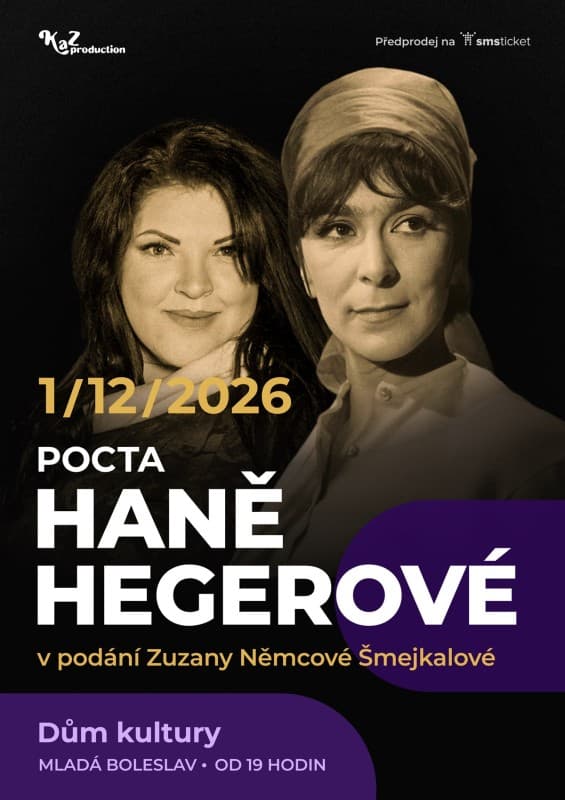 Tribute to Hana Hegerová in Mladá Boleslav — photo 1