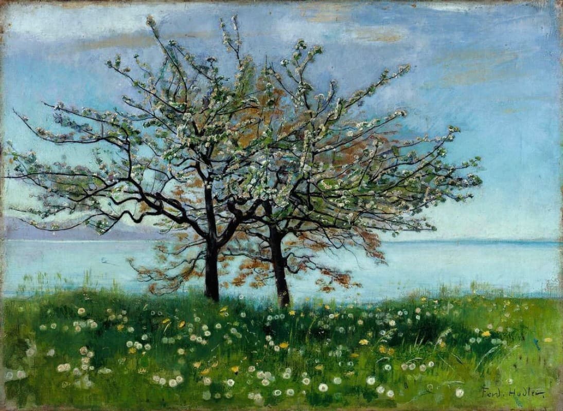 Come discover how to draw flowers in the style of Swiss painter Ferdinand Hodler! — photo 1