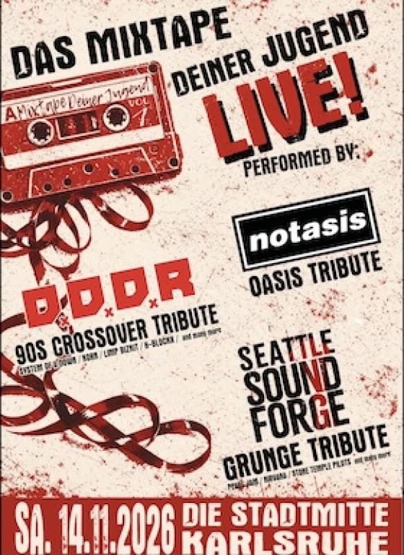 Mixtape of Your Youth - Seattle Sound Forge, D. D. D. R., Notasis — photo 1
