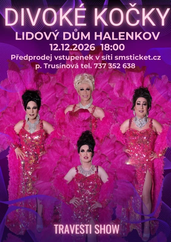 Travesti show Divoké kočky v Halenkově — photo 1