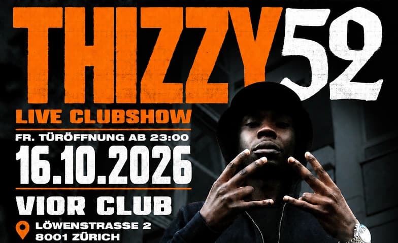 THIZZY52 Live in Zürich — photo 1