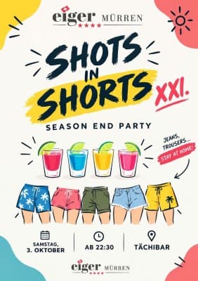 Shots in Shorts Party — photo 1