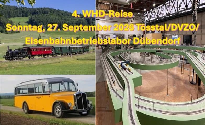 4. WHD-Reise. Im Postauto vom Weinland ins EBL Dübendorf — photo 1