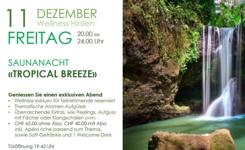 exklusive Sauna-Nacht "Tropical Breeze" — photo 1