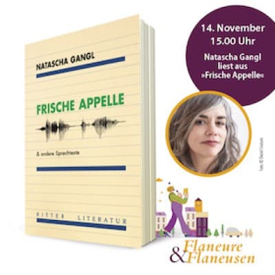Strollers & Strollerers with: Natascha Gangl - FRESH APPLE & other spoken texts — photo 1