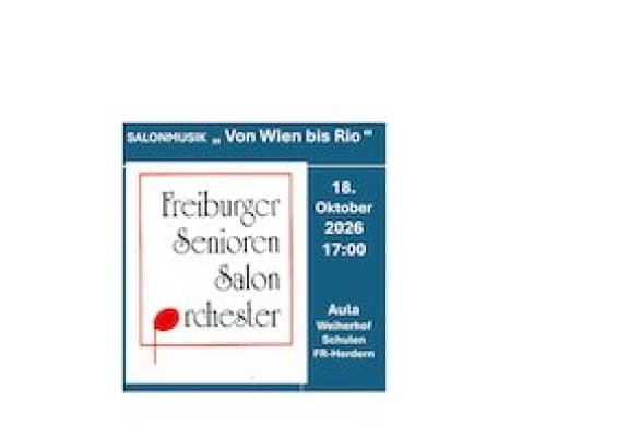 Salon Music "From Vienna to Rio" - with the Freiburg Senior Salon Orchestra FSSO — photo 1