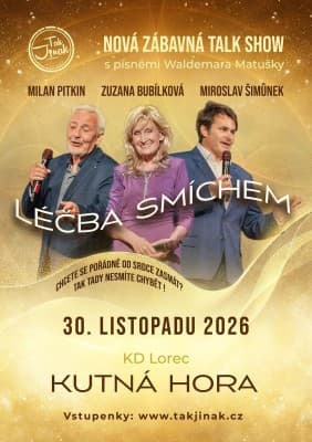 Léčba smíchem - Talk show / Bubílková, Pitkin, Šimůnek — photo 1