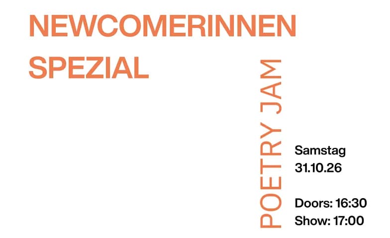 SINWEL POETRY JAM - NEWCOMERINNEN SPEZIAL — photo 1