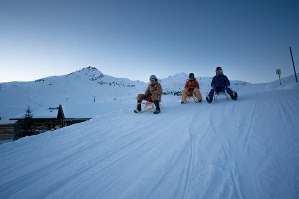 Night Sledding Arosa — photo 1