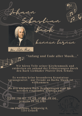 Listening to and enjoying J. S. Bach with Pfr. Dirk Schulz — photo 1
