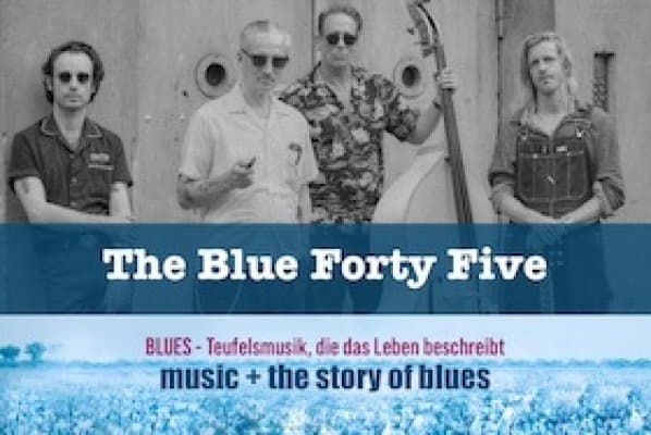 The Blue Forty Five + the story of blues - (FEN concert) — photo 1