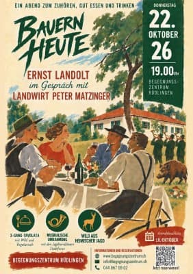 Farmers Today — Ernst Landolt in Conversation with Farmer Peter Matzinger — photo 1