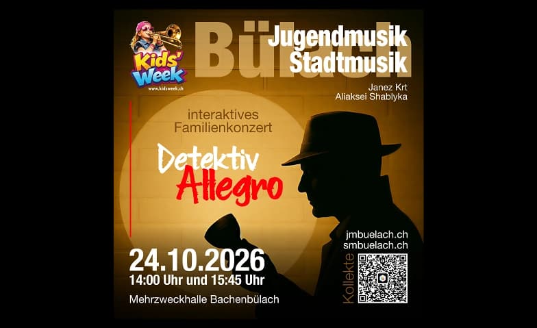 Detektiv Allegro mit der Stadtmusik und Jugendmusik Bülach — photo 1