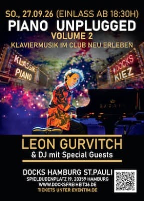 Leon Gurvitch - Piano Unplugged Vol. 2 - Piano Music Reimagined in the Club — photo 1
