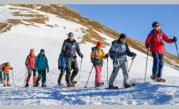 Spuren im Schnee: rücksichtsvoll Natur erleben — photo 1