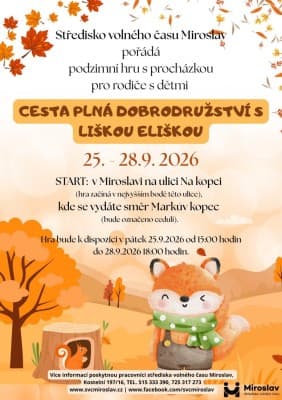 Cesta plná dobrodružství s liškou Eliškou — photo 1
