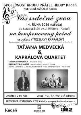 Taťjana Medvecká a Kaprálová Quartet — photo 1