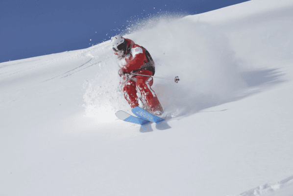 Freeride descent from the Hockenhorngrat to Ferden — photo 1