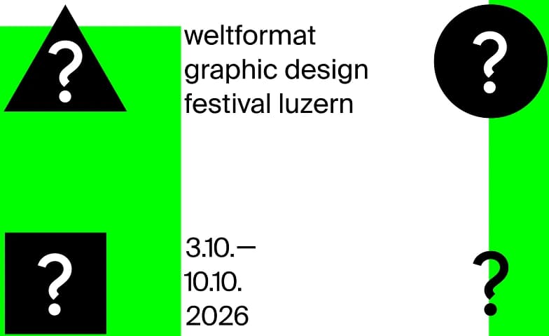 Weltformat Graphic Design Festival 2026 — photo 1
