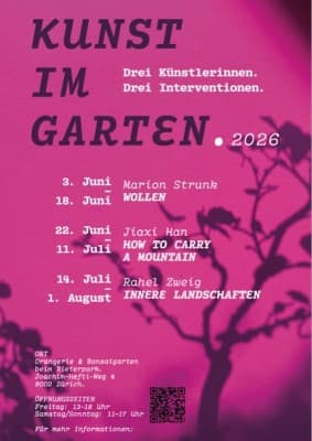 Art in the garden. Three artists - three interventions. — photo 1