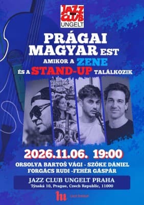 PRAGUE HUNGARIAN EVENING When MUSIC and STAND-UP Meet! — photo 1